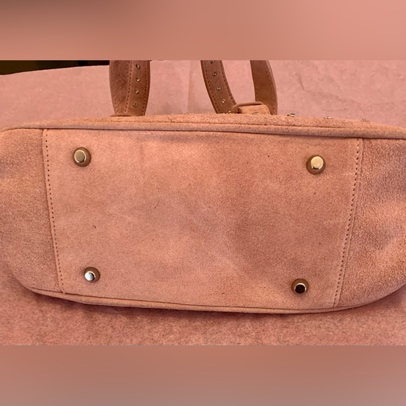 Genuine Suede and Crystal Purse Vintage - Picture 7 of 7